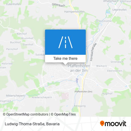 Ludwig-Thoma-Straße map