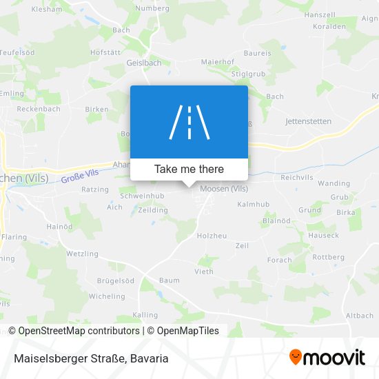 Maiselsberger Straße map