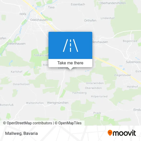 Карта Mallweg