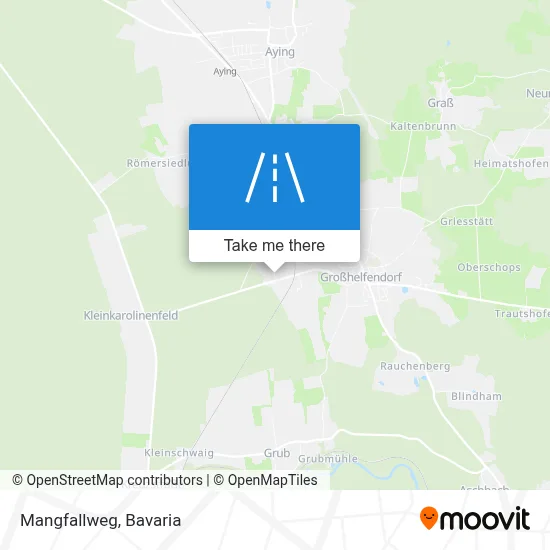 Mangfallweg map