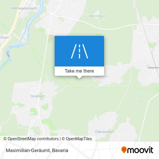 Maximilian-Geräumt map