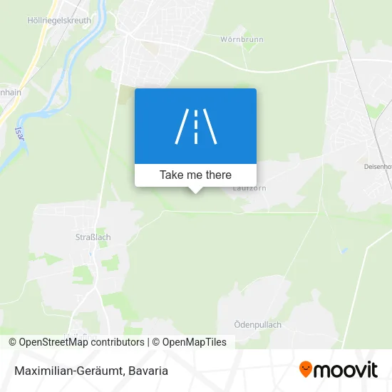 Maximilian-Geräumt map
