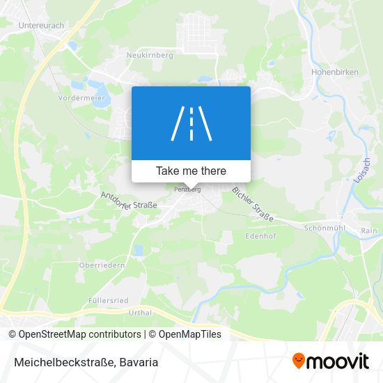 Meichelbeckstraße map