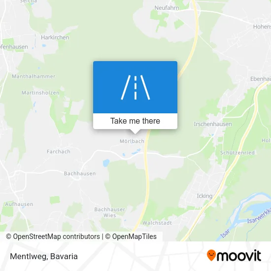 Mentlweg map