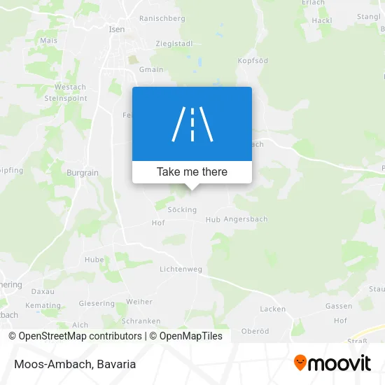 Карта Moos-Ambach