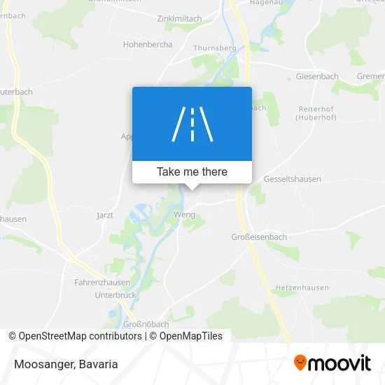 Moosanger map