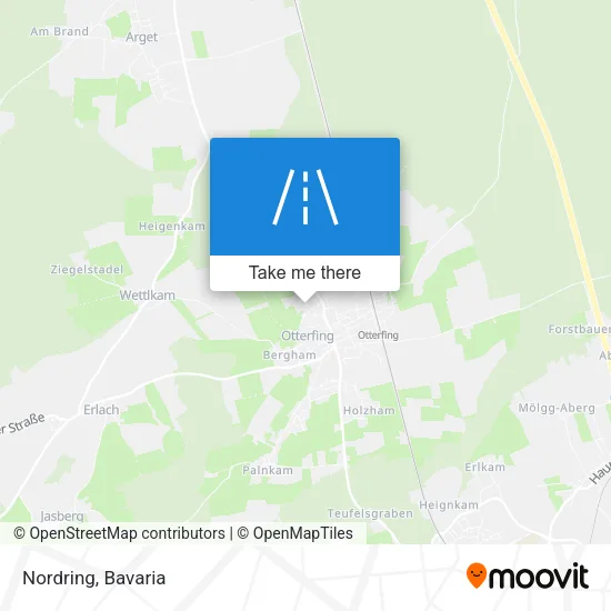 Карта Nordring
