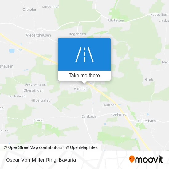 Карта Oscar-Von-Miller-Ring