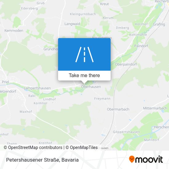 Petershausener Straße map