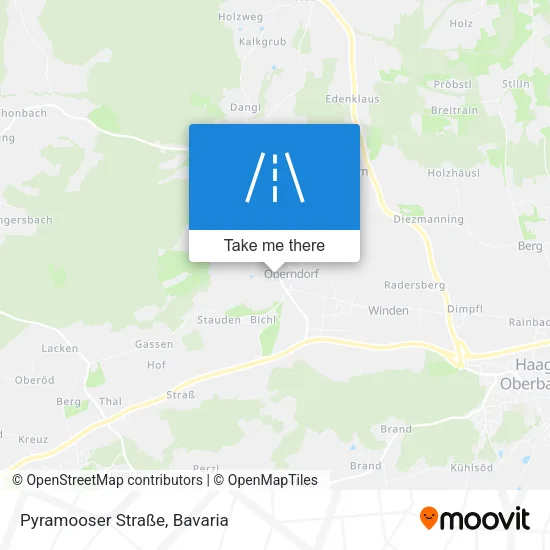 Карта Pyramooser Straße