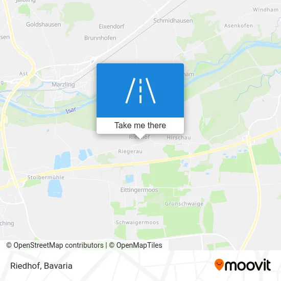 Riedhof map
