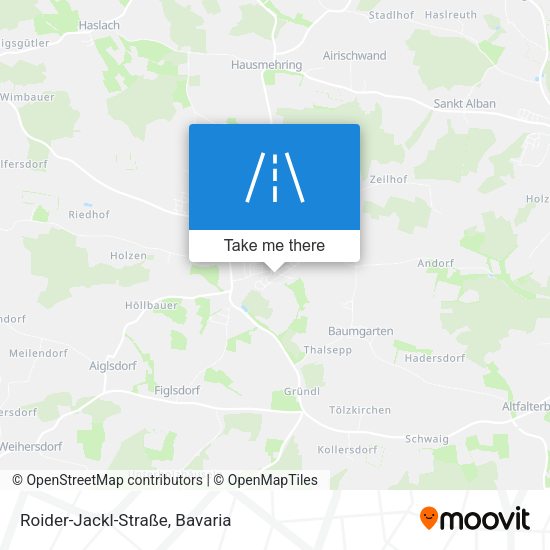 Roider-Jackl-Straße map