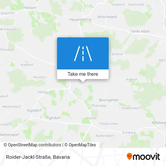 Карта Roider-Jackl-Straße