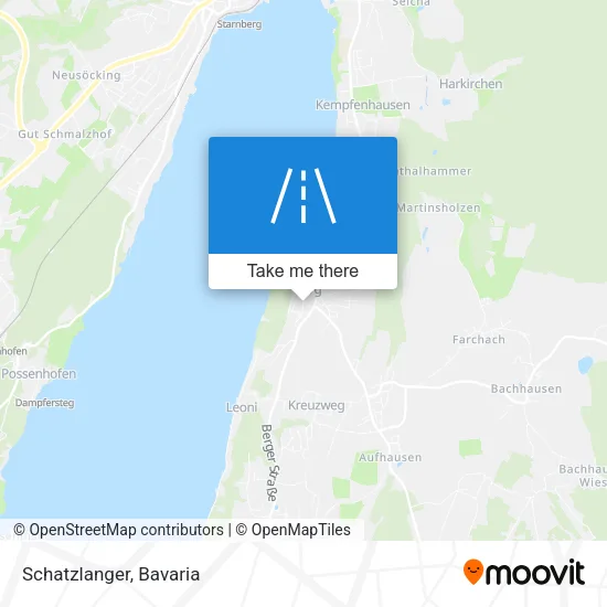 Schatzlanger map