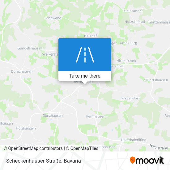 Scheckenhauser Straße map