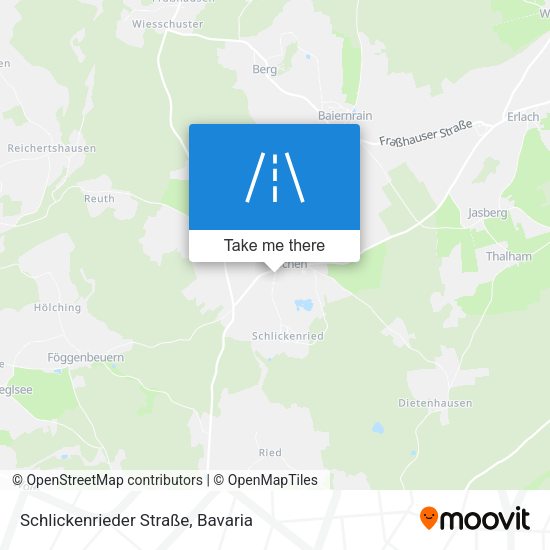 Schlickenrieder Straße map
