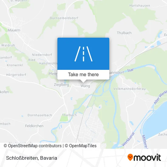 Карта Schloßbreiten