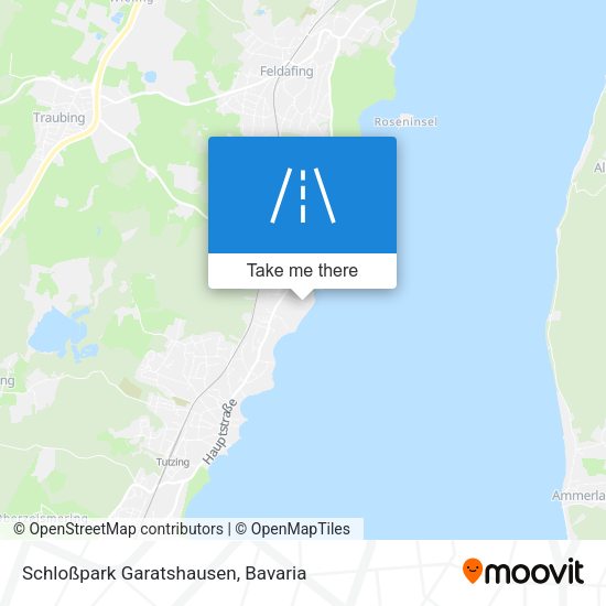 Schloßpark Garatshausen map
