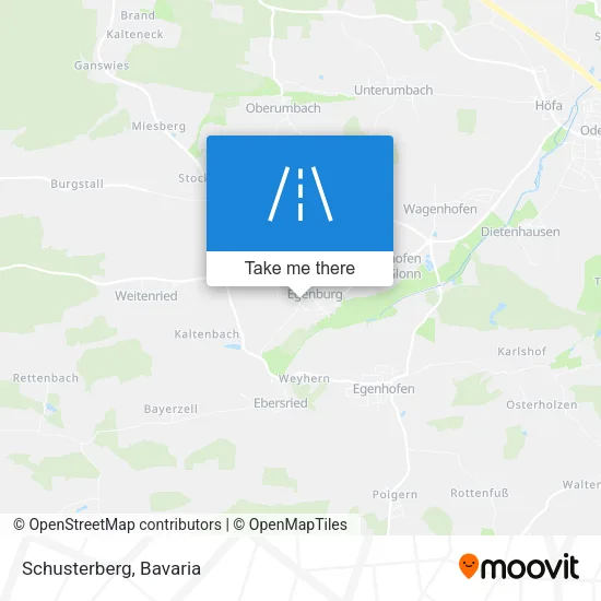 Карта Schusterberg