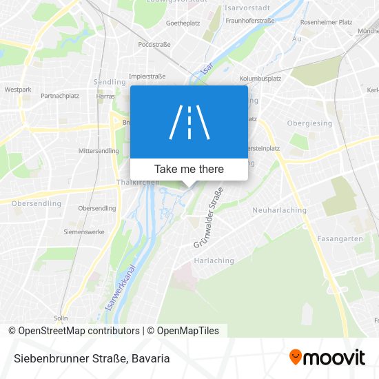 Siebenbrunner Straße map