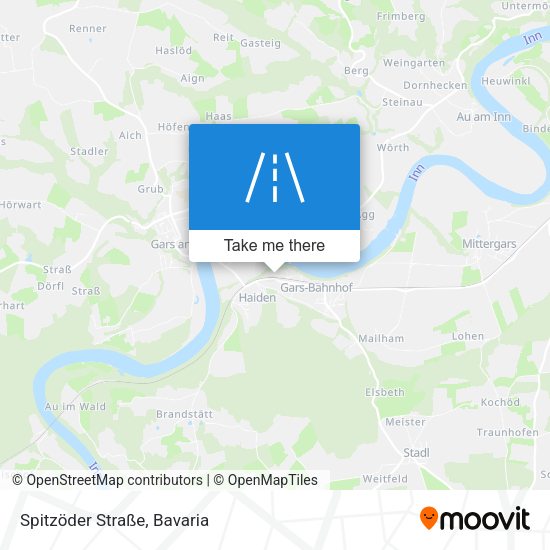 Spitzöder Straße map