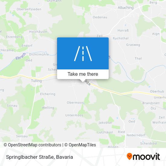 Springlbacher Straße map