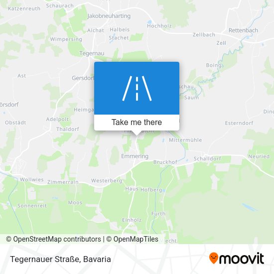 Tegernauer Straße map