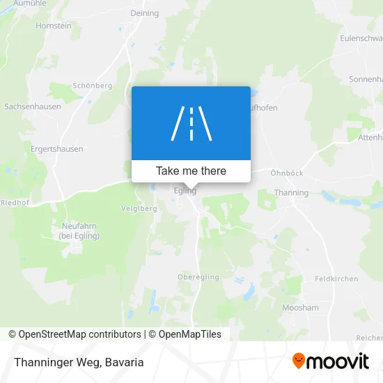 Карта Thanninger Weg