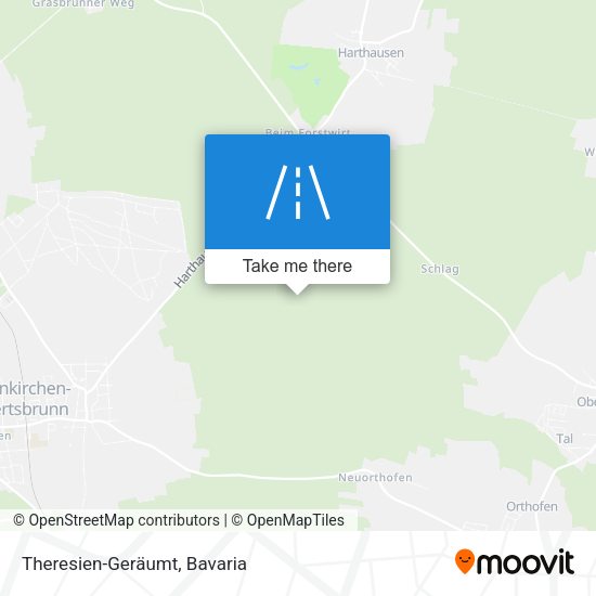 Theresien-Geräumt map