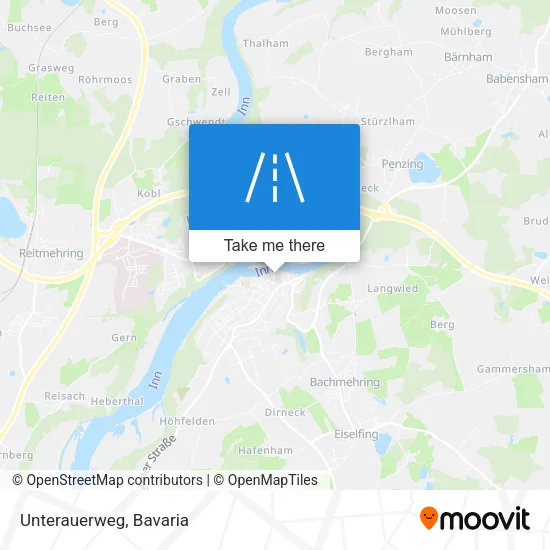 Карта Unterauerweg