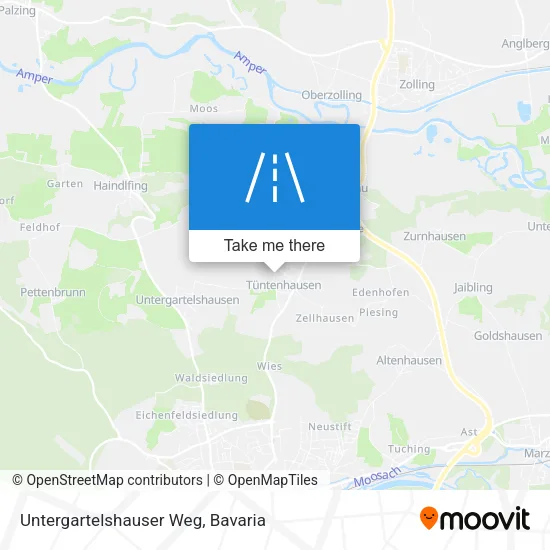 Карта Untergartelshauser Weg