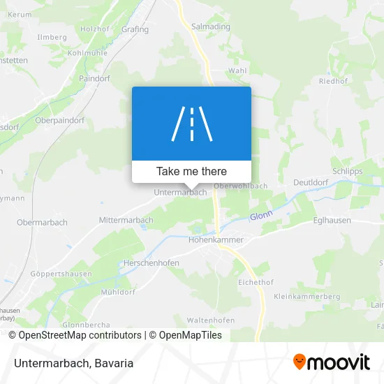 Карта Untermarbach