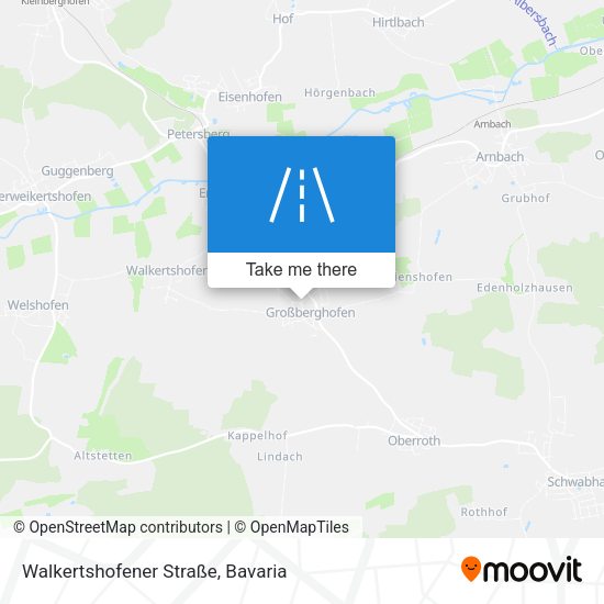 Walkertshofener Straße map