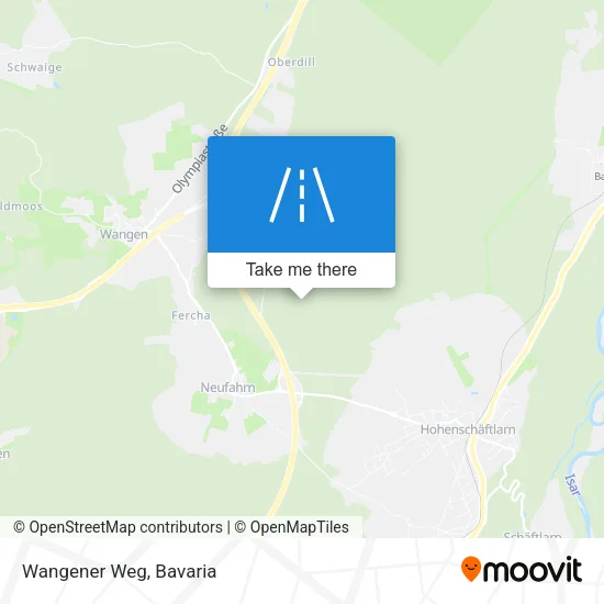 Карта Wangener Weg