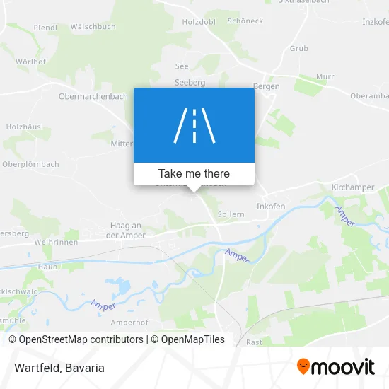 Карта Wartfeld