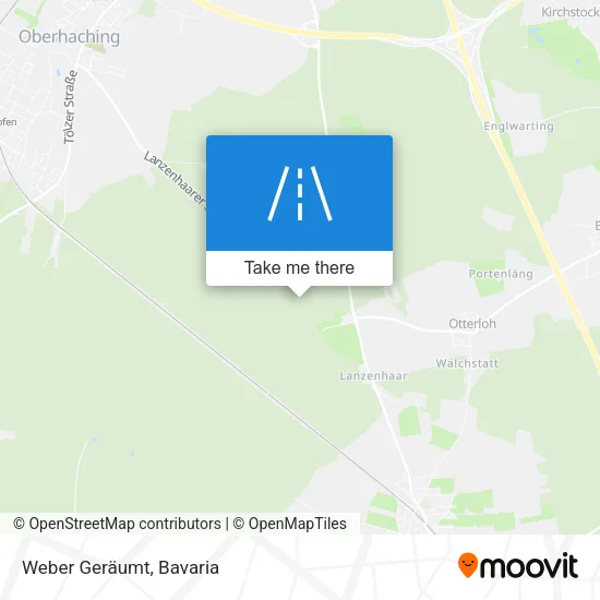 Weber Geräumt map