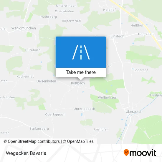 Карта Wegacker