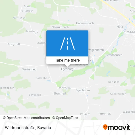 Wildmoosstraße map