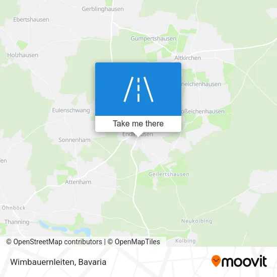 Карта Wimbauernleiten