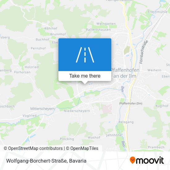 Wolfgang-Borchert-Straße map