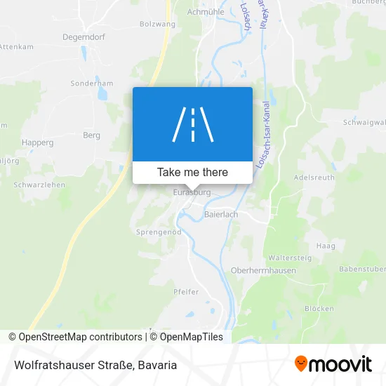 Wolfratshauser Straße map