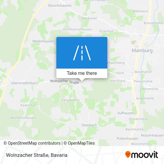 Wolnzacher Straße map