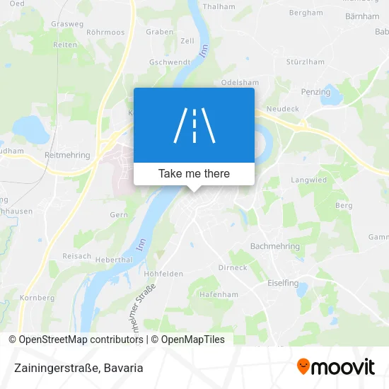 Zainingerstraße map