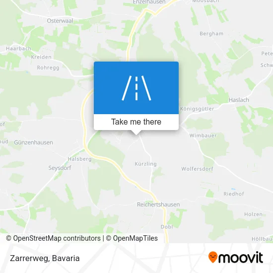 Карта Zarrerweg
