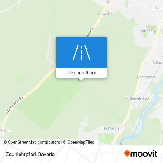 Zaunlehrpfad map