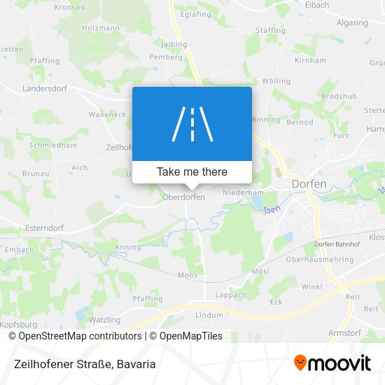 Zeilhofener Straße map