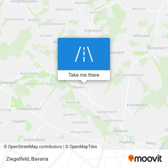 Карта Ziegelfeld