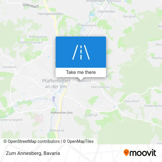Карта Zum Annesberg