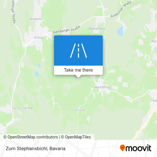 Карта Zum Stephansbichl