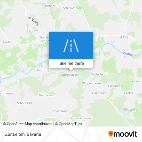 Карта Zur Leiten